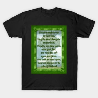 Green Irish Blessing T-Shirt